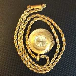 Vintage Louis 17 Jewel Pendant Watch